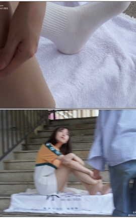 袜啵啵BoBoSocks NO.069 小甜豆-vans板鞋白棉袜肉丝[1920X1080][]_丽丝库