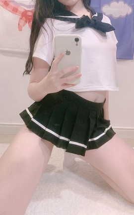 甄选系列 里有(月月酱&飘零) JK黑白制服_丽丝库