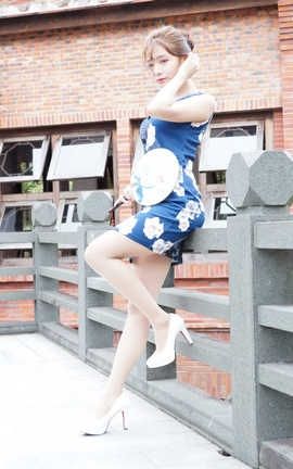 台湾网美 Wangmei 蕭卉君(閃亮亮Iris)台北整天（(旗袍、時裝、運動服)#0159_丽丝库