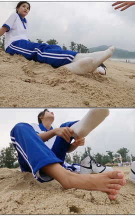 见新摄影 NO.046 大二网红少女校园风｜深圳 西涌海岸[1920X1080 4分1秒]_丽丝库