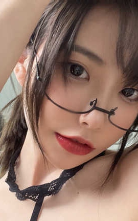 妮是老虎 陈妮妮UNI微密圈 黑色镂空情趣_丽丝库