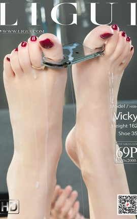 丽柜Ligui 2021.07.30 《缚欲天使》vicky_丽丝库