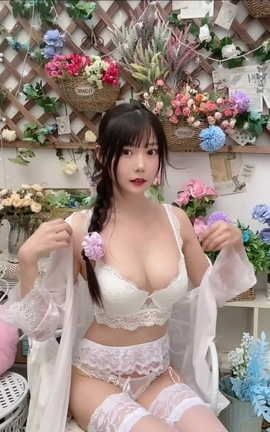 香草喵露露 - 白色玫瑰#1[720X960][1分13秒]_丽丝库