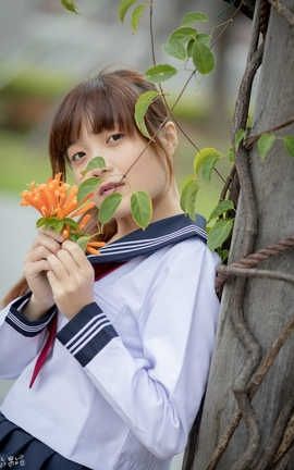 台湾网美 Wangmei 互惠 陈点点制服瑜珈服台中文创#0094_丽丝库