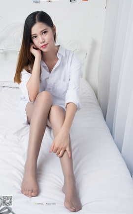 丝社SSA NO.002 姣姣居家私房灰丝_丽丝库