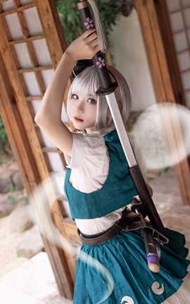 花柒Hana - 魂魄妖梦&马鞭草&能代女仆&蓬莱山辉夜_丽丝库