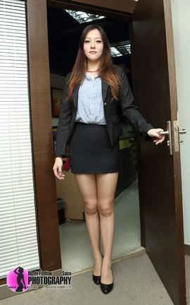 上海炫彩丝袜写真 No.470  菲菲_面试时间_01_丽丝库