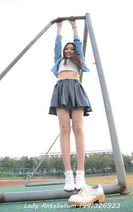 站前女神 恋足美腿棉袜女神级摄影套图 078_丽丝库