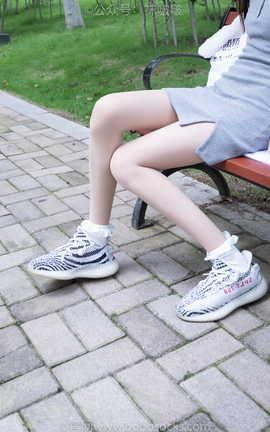 袜啵啵BoBoSocks NO.019 稚予-椰子白棉袜肉丝_丽丝库