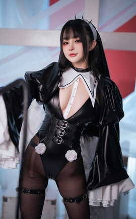 桜井宁宁-皮衣修女_丽丝库