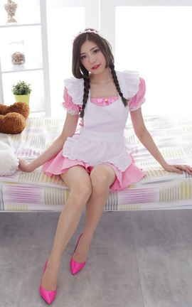 陈玉雪-《粉红女仆美腿》