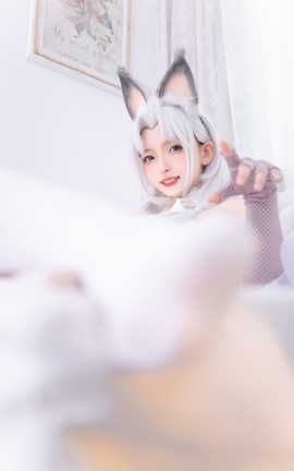 神楽坂真冬-白丝胡桃_丽丝库