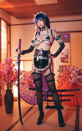 沖田凜花Rinka - Raiden Shogun (Genshin Impact)_丽丝库