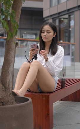 精选街拍作品 NO.1200 一始街拍作品 热裤美女 part5_丽丝库