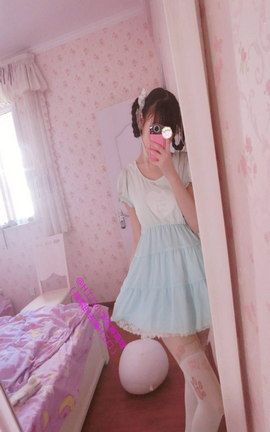 福利在线大图 H工口小学生赛高-2016.07.07浅绿色裙子，萌系_丽丝库