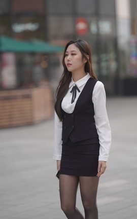 精选街拍作品 NO.0695 牛男街拍 和漂亮女职员的下午茶时光 part4_丽丝库