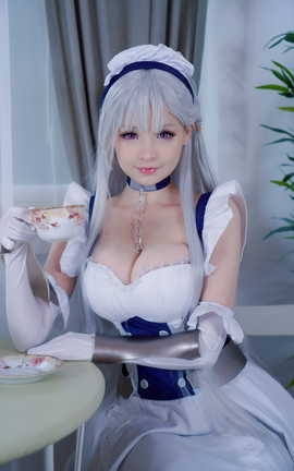 Hidori Rose Belfast Azur Lane_丽丝库