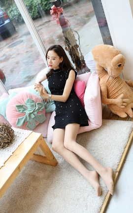 精选街拍作品 NO.0796 辉辉模拍作品 赵公子的肉丝美腿 part4_丽丝库