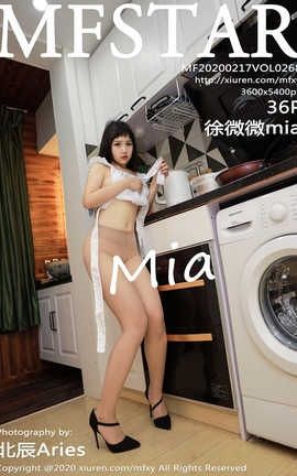 模范学院MFStar 2020.02.17  No.268 徐微微mia_丽丝库