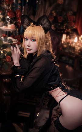 阿包也是兔娘 - 红色兔兔&旗袍_丽丝库