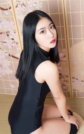 兔玩网二次元福利-黑色制服的少女