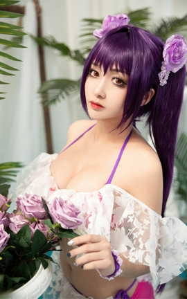 洛璃 LoLiSAMA - 斯卡蒂泳装_丽丝库