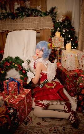 花柒Hana - 圣诞蕾姆_丽丝库