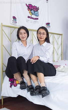 物恋传媒 NO.1397 菜菜&岚岚-办公室闺蜜_丽丝库