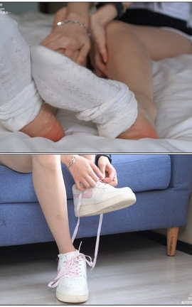 袜啵啵BoBoSocks NO.147 稚予-空军一号板鞋[3840X2160 25分28秒]_丽丝库