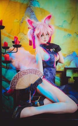 Yui金鱼-NO.11 旗袍 玉藻前_丽丝库