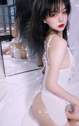 安妮 白色睡衣_丽丝库