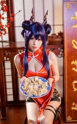 爱老师-明日方舟 岁红霞 陈cos_丽丝库