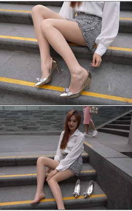 壹吻映画 YW023《商场台阶》笑笑[1920X1080 3分10秒]_丽丝库