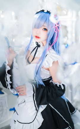 桜桃喵 - 长发蕾姆_丽丝库