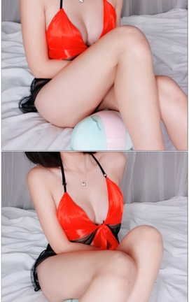 小酥酱-NO.015 蝴蝶结睡衣#1[960X960][1分秒]_丽丝库