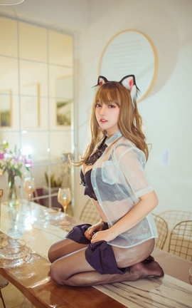 桃图杂志の妹子图-过期米线线喵-阳台_丽丝库