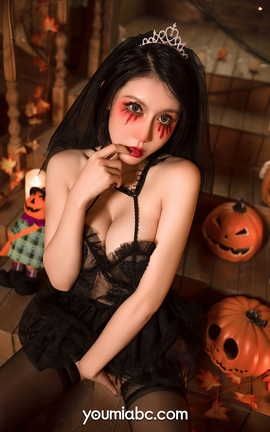 尤蜜YOUMI 2021.10.29 暗夜新娘 安妮斯朵拉_丽丝库
