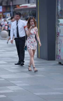 精选街拍作品 NO.0924 程生街拍作品 包臀裙美少妇_丽丝库