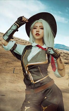 蓝小沂KiKi-NO.10 小恶魔与艾什cos_丽丝库