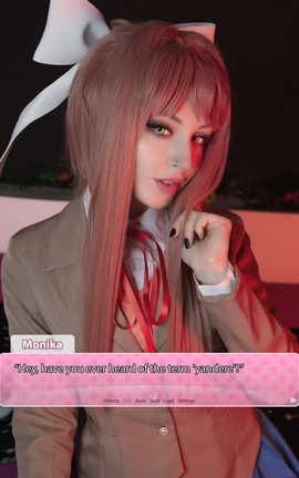 Shiro Kitsune -Monika - (Doki Doki)_丽丝库