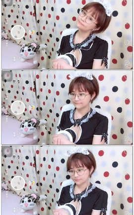 斗鱼菇菇-6.1心跳声素颜×2[08分19秒][161M]_丽丝库