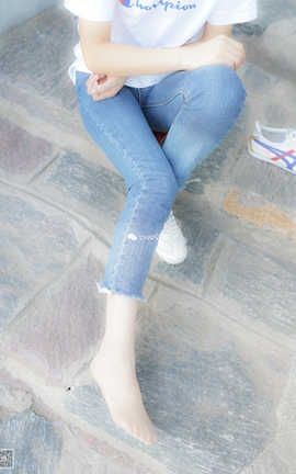丝意写真摄影SIEE No.177 珊珊~穿在牛仔裤里的丝袜_丽丝库