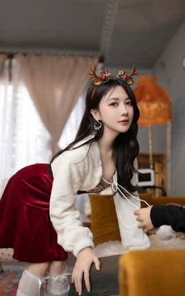 鱼子酱Fish（私拍）- 圣诞快乐_丽丝库