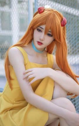 南桃Momoko-明日香黄裙_丽丝库