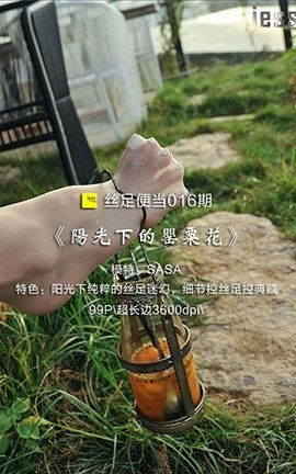 异思趣向IESS美足写真 丝足便当016 《阳光下的罂粟花》SASA