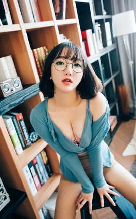 韩国写真杂志-LOOZY Ye Eun Librarian Girl_丽丝库