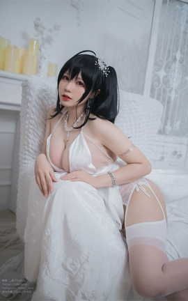 Nyako喵子 - 大凤纯白婚纱_丽丝库