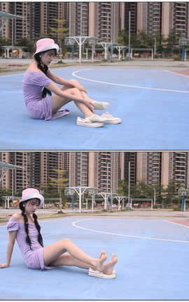 只糖棉袜 VOL.335 小蓓  一个美丽的清晨[1920X1080 2分32秒]_丽丝库