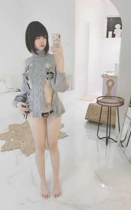 二佐Nisa-洞洞毛衣#1[720X1280][45秒]_丽丝库