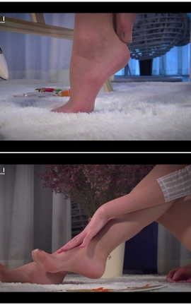 丽柜Ligui视频写真 2017.12.21 敏儿 美足写生[1920X1080][7分58秒]_丽丝库